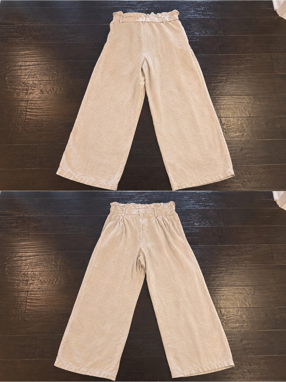 Banana Republic Wide-Leg Flax Linen Blend Pants - Size 8